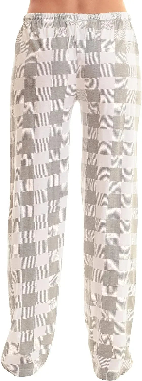 Women Pajama Pants Sleepwear Buffalo Plaid Pajamas