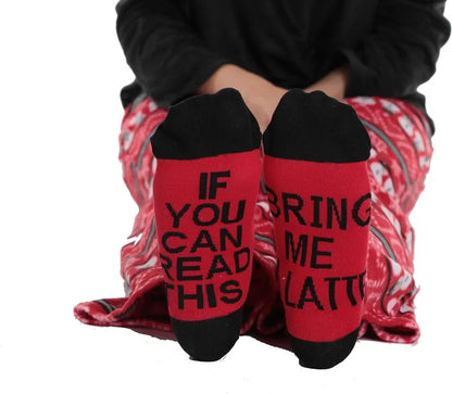 Women’s Pajama Pant Set - Nightgown with Matching Socks