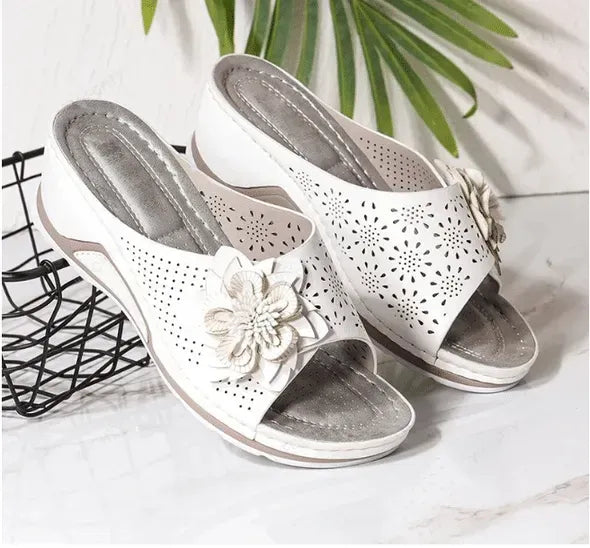 Leather Soft Footbed Orthopedic Arch-Support Shoes