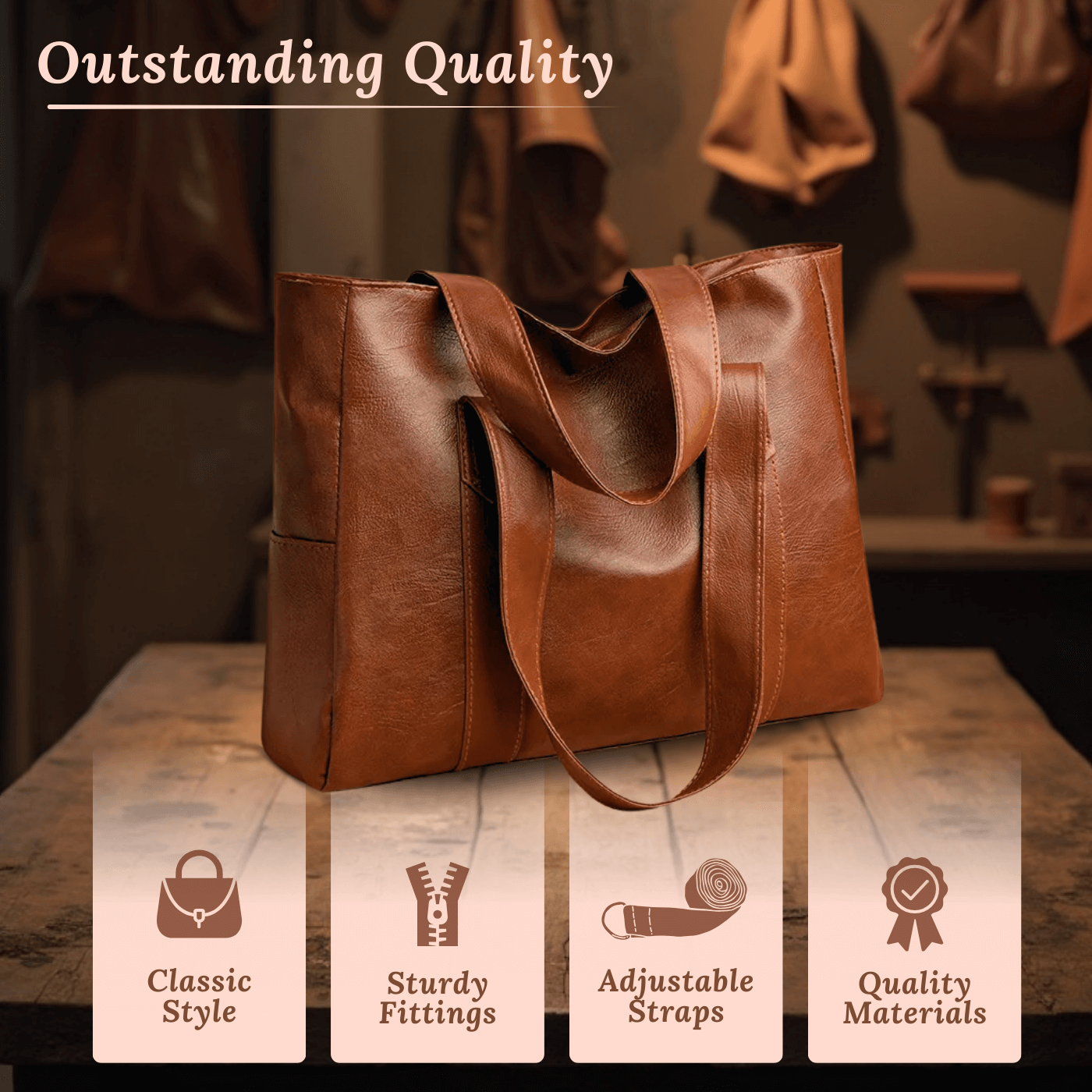 Livia’s Minimal Carry | Tote Bag