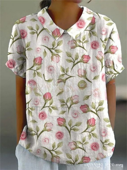 MARLENE™ – Vintage Print Shirt
