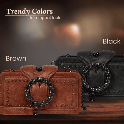 Margherita’s Studded Buckle | Clutch