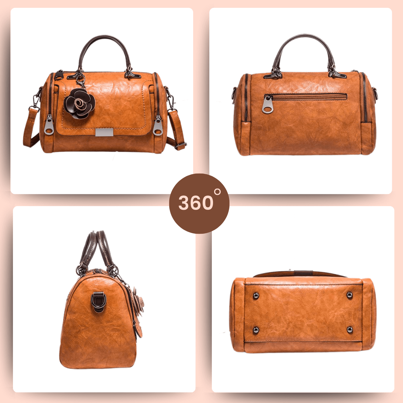 Veronica’s Floral Accent | Handbag