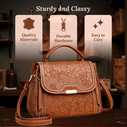 Michela’s Floral Elegance | Handbag