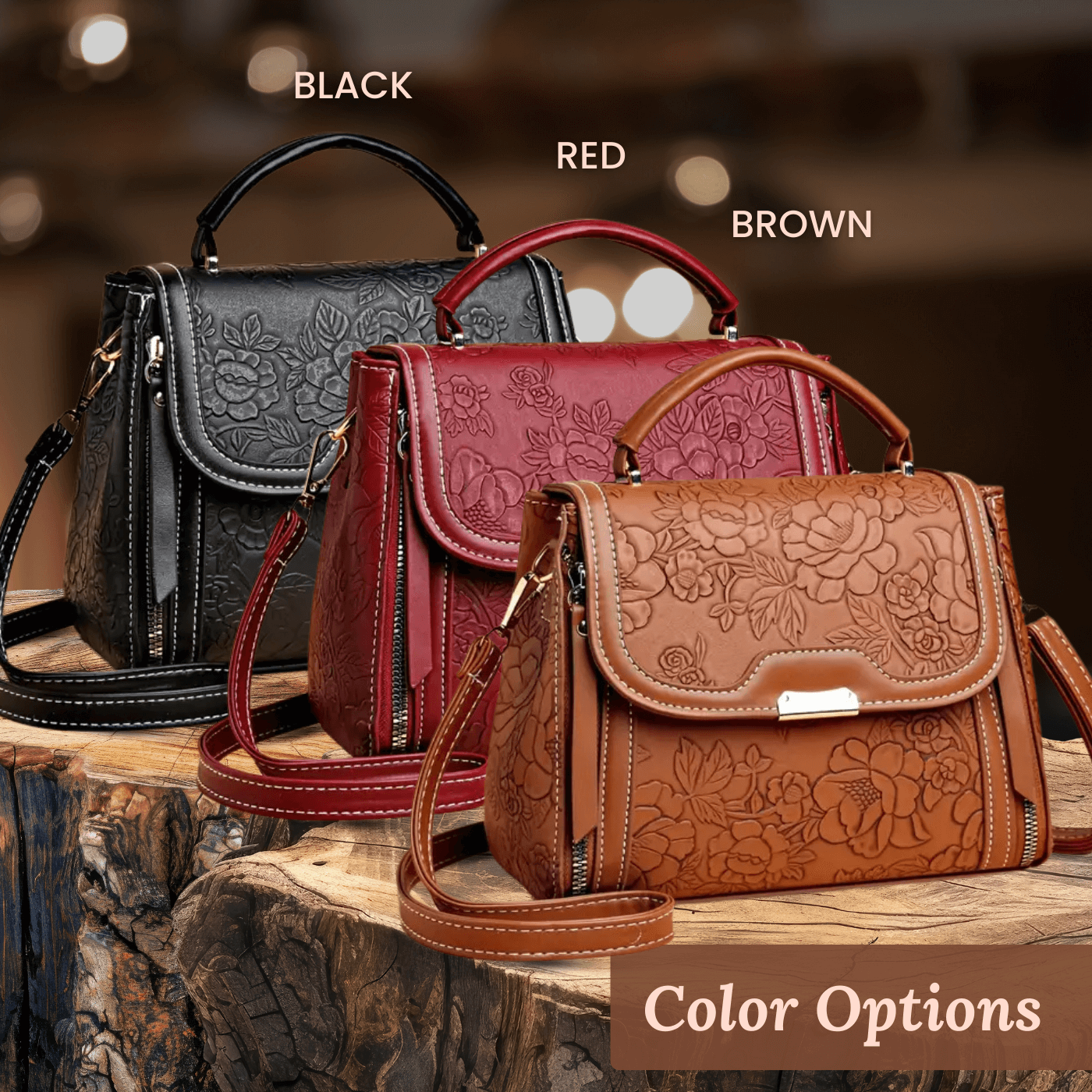 Michela’s Floral Elegance | Handbag