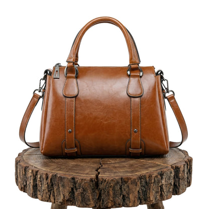 Valeria Top-Zip Satchel | Shoulder Bag