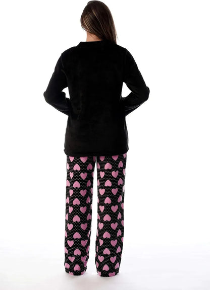 Plush Pajama Sets for Women