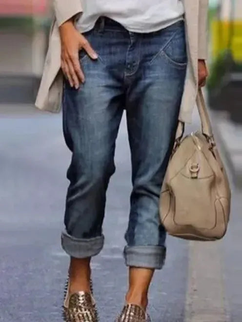 Loose Denim Casual Jeans(⚡Clearance Sale)