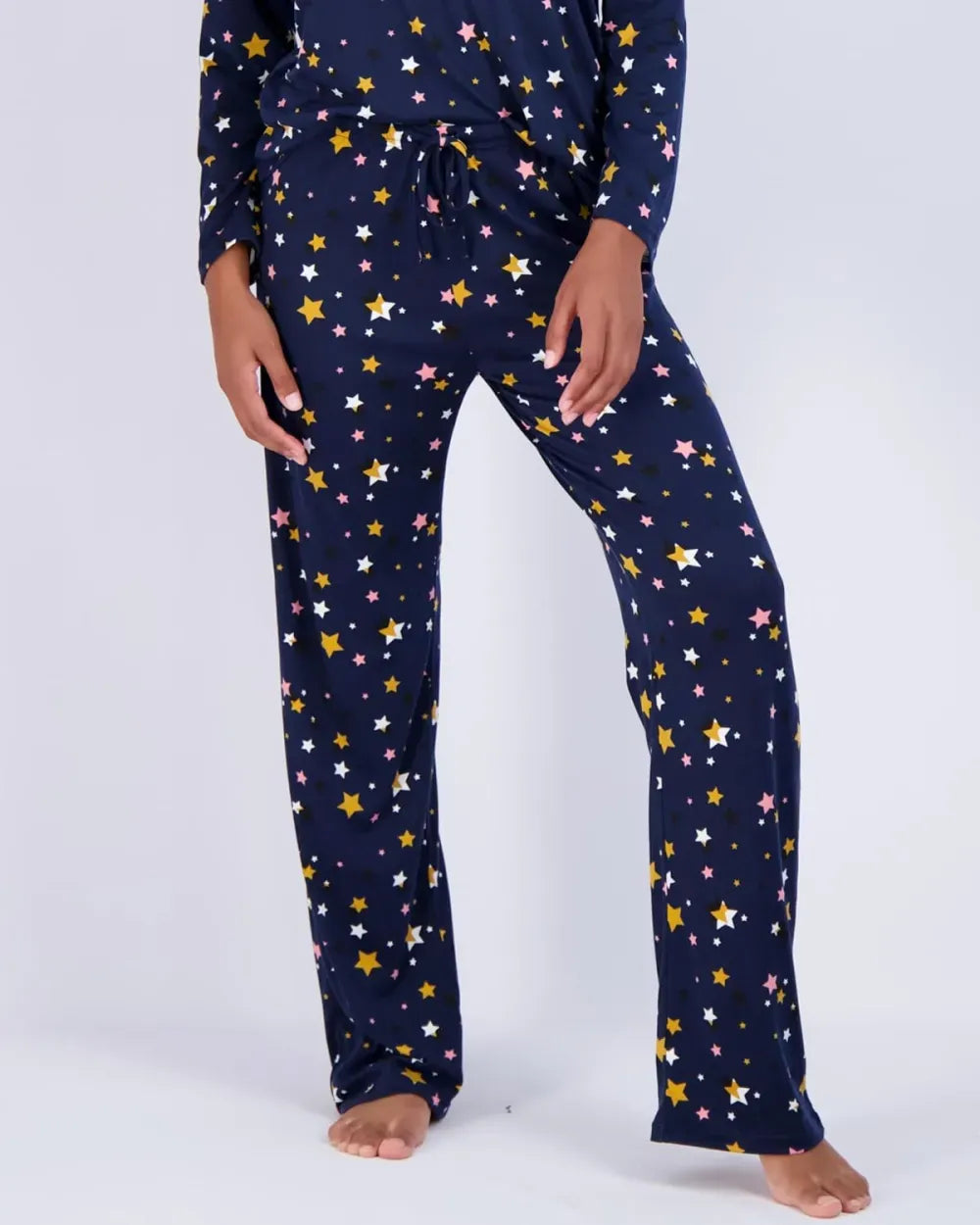 2 Pack: Women’s Pajama Set Super-Soft Short & Long Sleeve Top With Pants (Available In Plus Size)