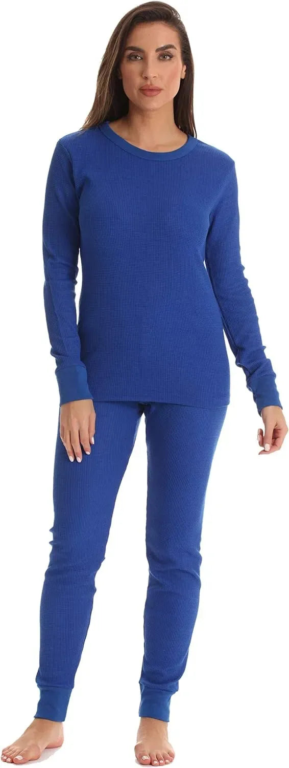Women's Thermal Underwear Pajamas Set