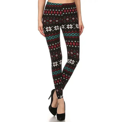 Santa Claus Leggings Jogger Pants Women's Christmas Christmas Christmas Eve Adults' Christmas New Year Eve Polyester Lycra Spandex Pants