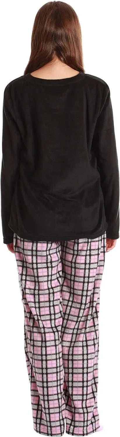 Women’s Pajama Pant Set - Nightgown with Matching Socks