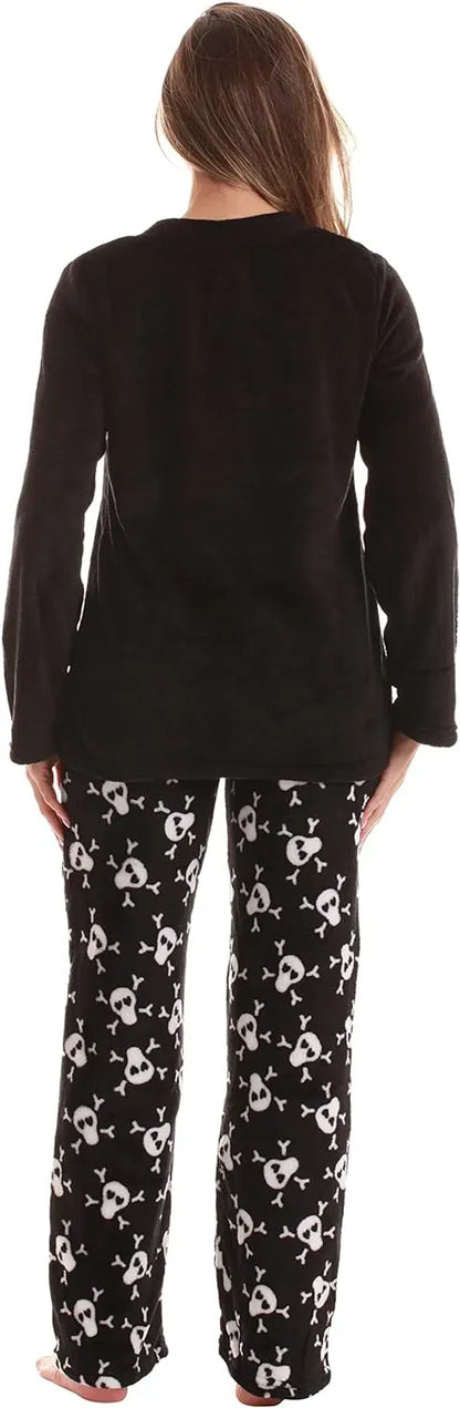 Plush Pajama Sets for Women