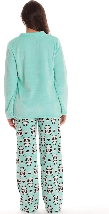 Plush Pajama Sets for Women