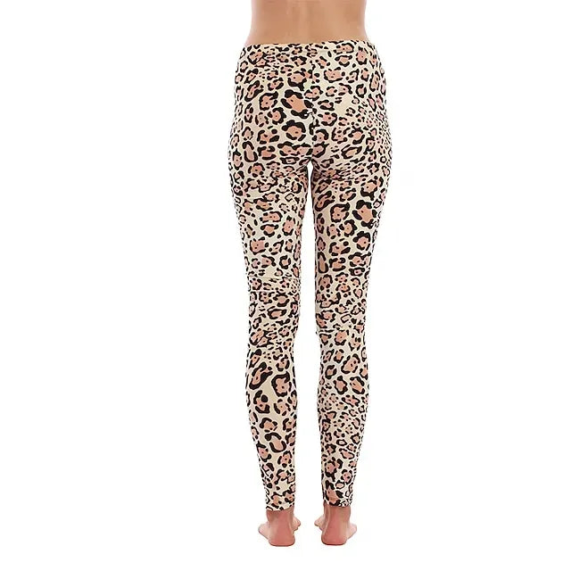 Santa Claus Leggings Jogger Pants Women's Christmas Christmas Christmas Eve Adults' Christmas New Year Eve Polyester Lycra Spandex Pants