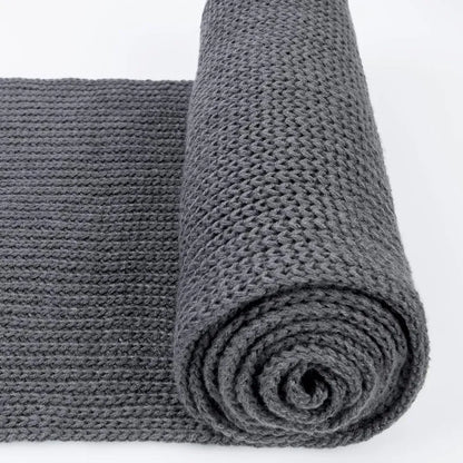 Women And Mens Winter Thick Cable Knit Wrap Chunky Long Warm Scarf