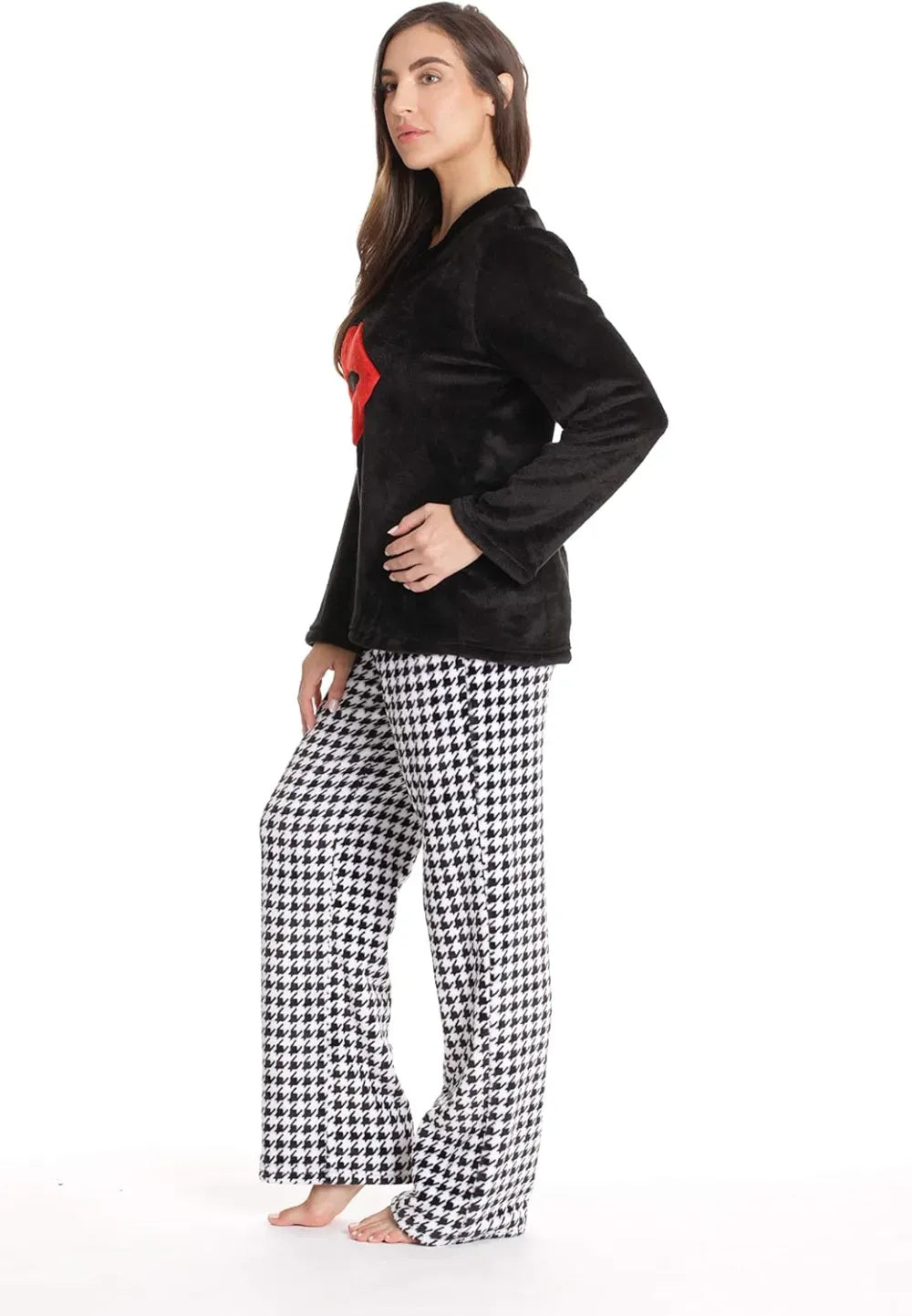 Plush Pajama Sets for Women