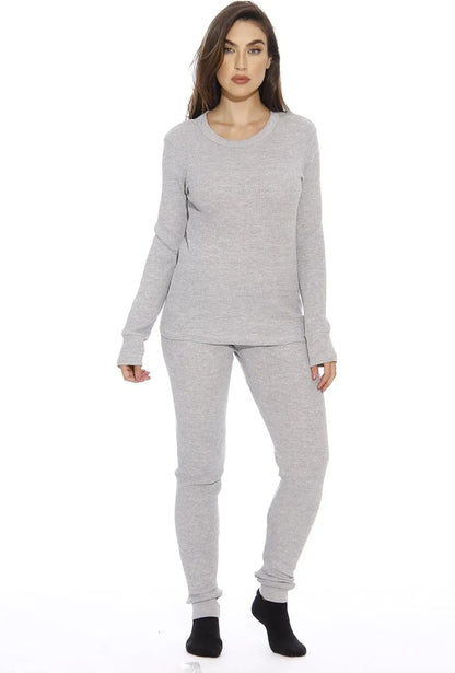 Women's Thermal Underwear Pajamas Set