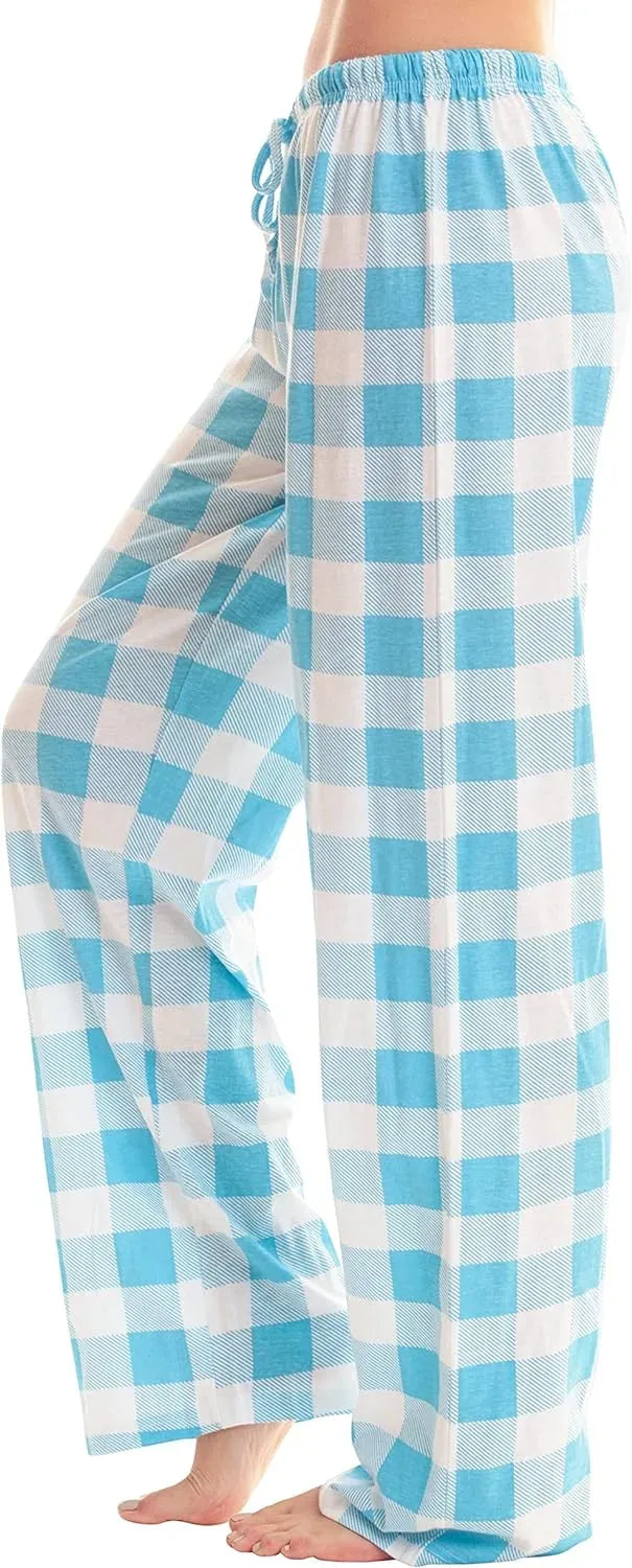 Women Pajama Pants Sleepwear Buffalo Plaid Pajamas