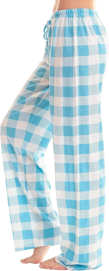 Women Pajama Pants Sleepwear Buffalo Plaid Pajamas
