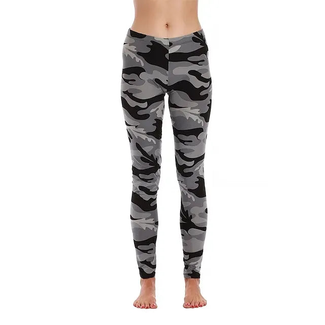 Santa Claus Leggings Jogger Pants Women's Christmas Christmas Christmas Eve Adults' Christmas New Year Eve Polyester Lycra Spandex Pants