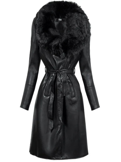 RYLEIGH LEATHER JACKET black