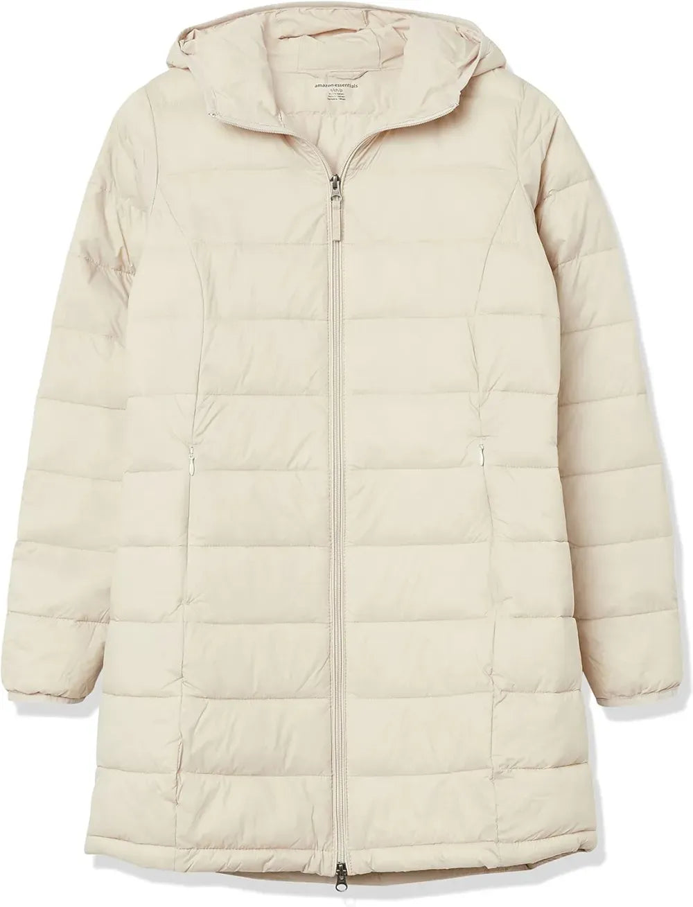 Women's Lightweight Water-Resistant Hooded Puffer Coat (Available in Plus Size)