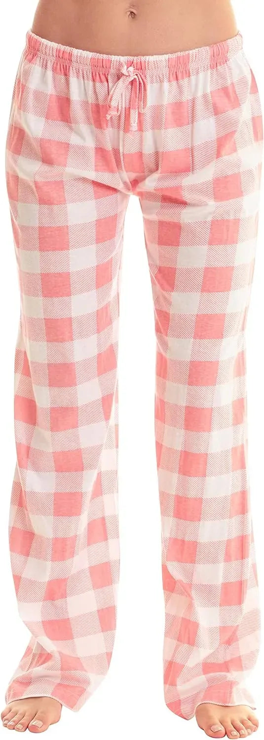 Women Pajama Pants Sleepwear Buffalo Plaid Pajamas
