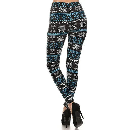 Santa Claus Leggings Jogger Pants Women's Christmas Christmas Christmas Eve Adults' Christmas New Year Eve Polyester Lycra Spandex Pants