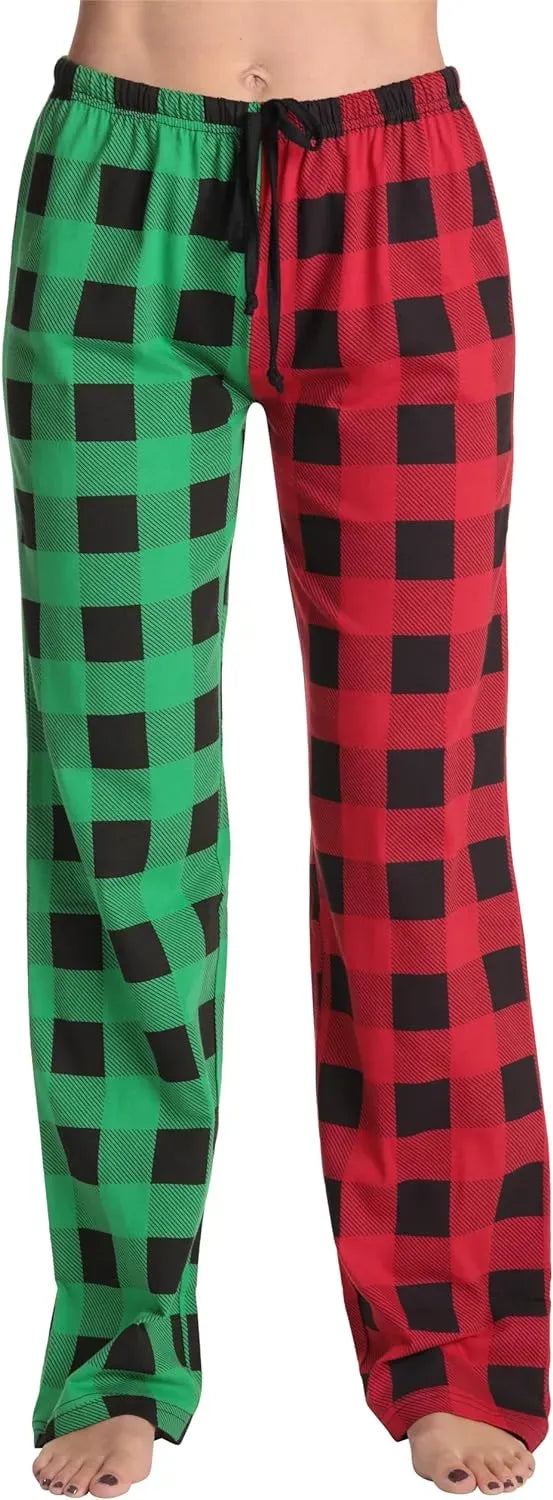 Women Pajama Pants Sleepwear Buffalo Plaid Pajamas